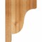 Ekena Millwork Newport Rough Sawn Corbel, Western Red Cedar, 6"W x 12"D x 16"H COR06X12X16NEW00RWR - alternate 2